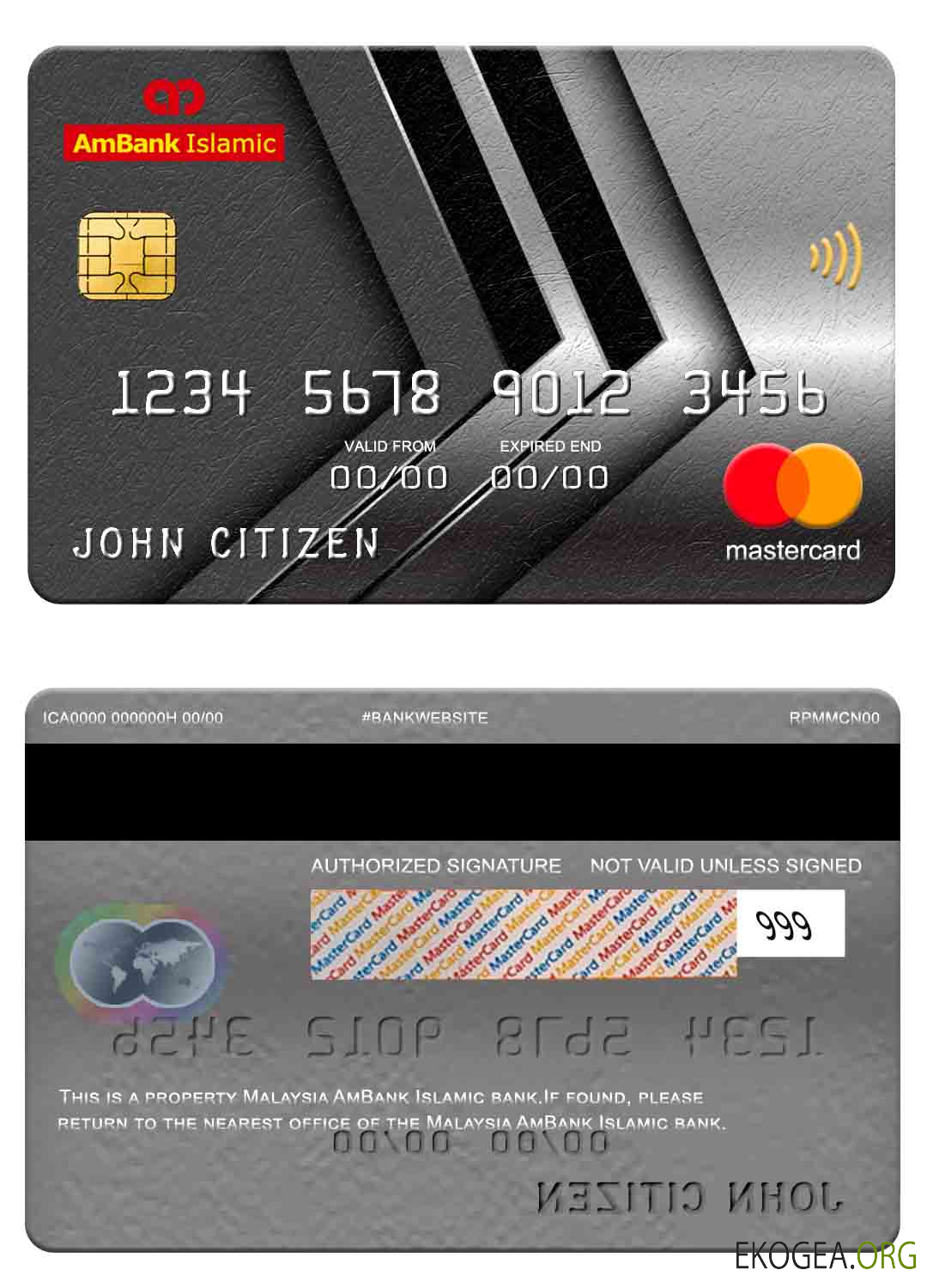 Malaisie AmBank banque islamique mastercard